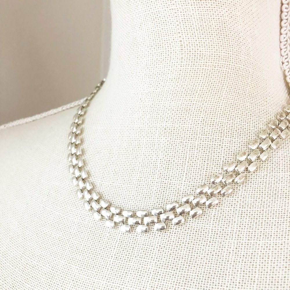 NEW Anne Klein Silver Chain Necklace - Picture 1 of 6
